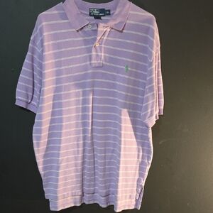 Polo by Ralph Lauren Purple Striped Men's Shirt